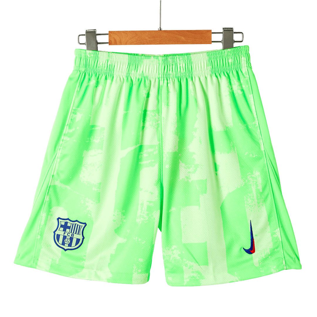 Barcelona Shorts 2024/25 Tredje Grön-7