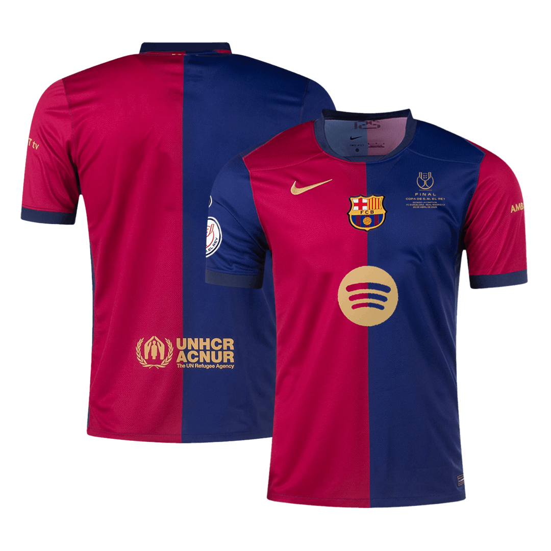 Barcelona Tröja 2024/25 Hemma Röd & Blå Final-12