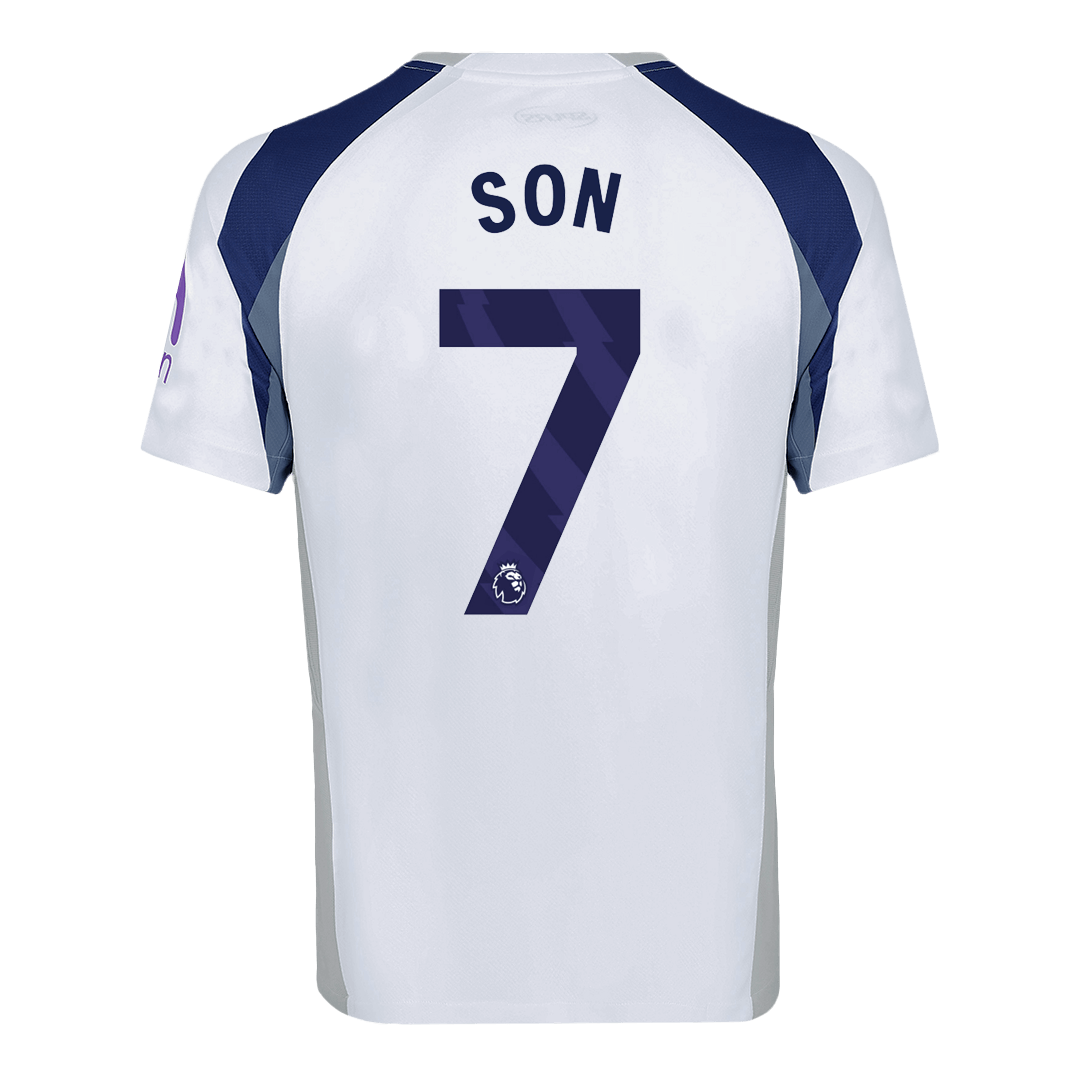 Tottenham Hotspur Tröja SON #7 2025/26 Hemma Vit