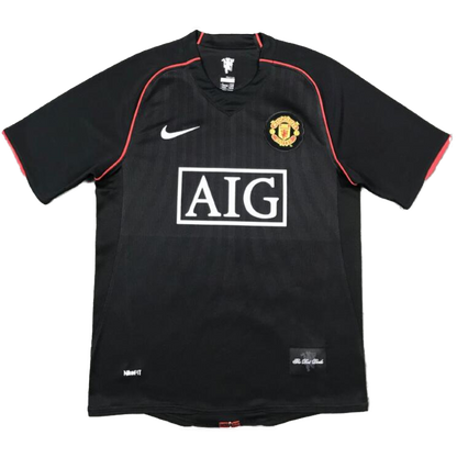 ROONEY #10 Manchester United Bortatröja 2007/08 Retro Tröja
 Svart-8