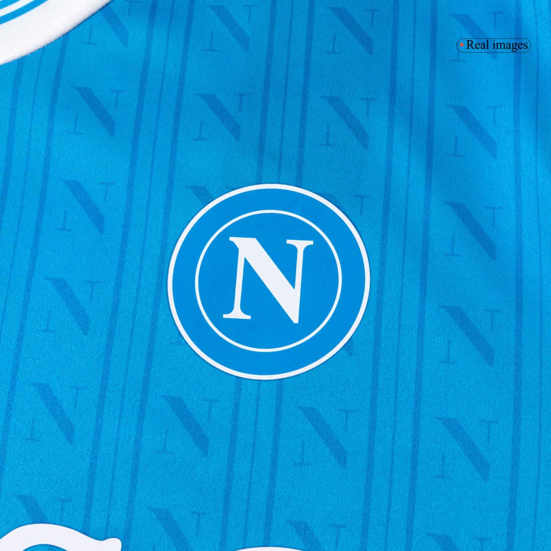 Napoli Tröja DE BRUYNE #11 2025/26 Hemma Blå-6