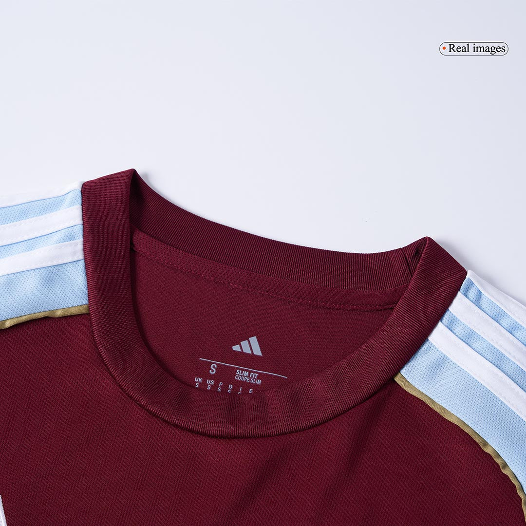 Aston Villa Tröja 2025/26 Hemma Röd-7