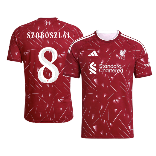 SZOBOSZLAI #8 Liverpool Tröja 2026/27 Hemma Premium Röd - UCL