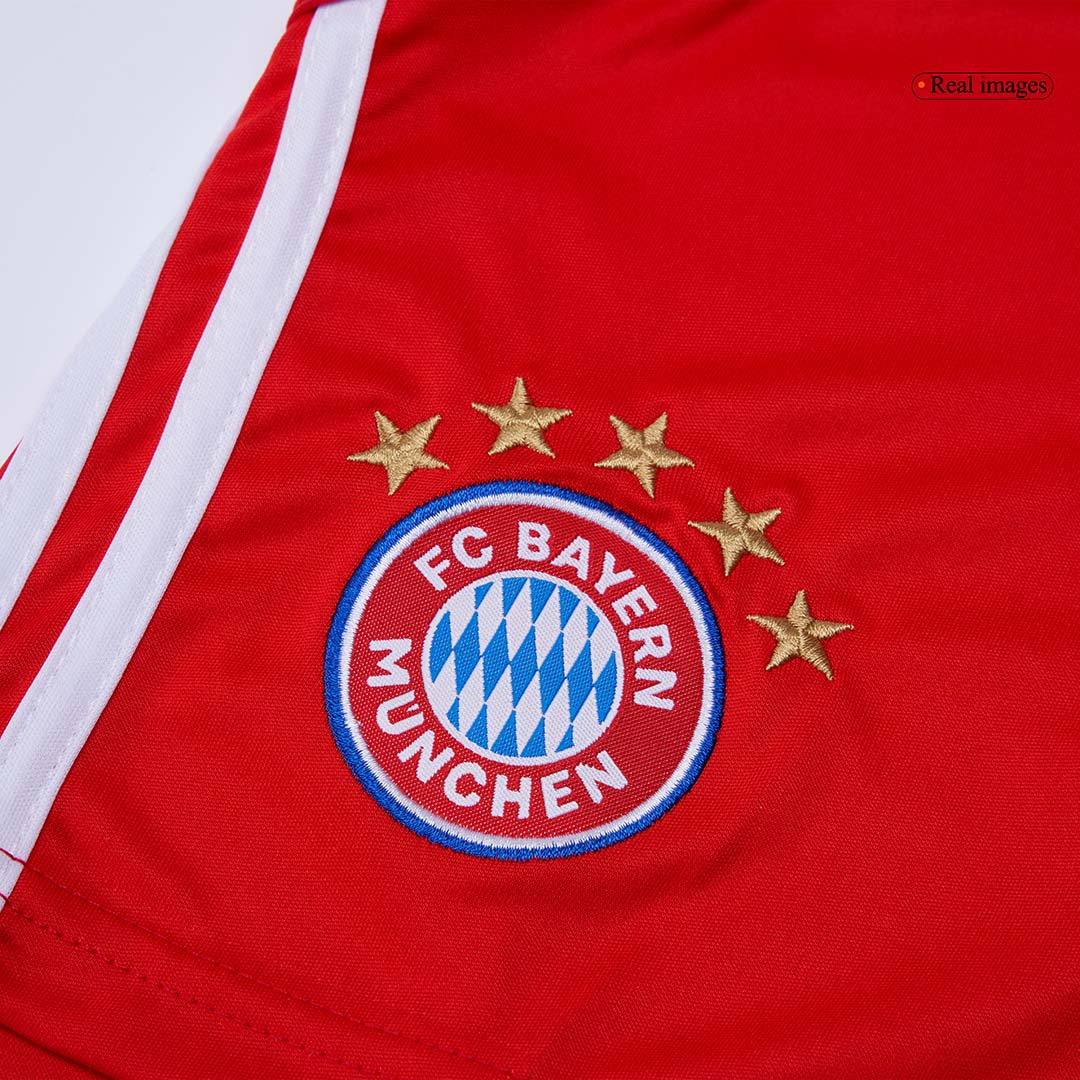 Bayern Munich Tröja 2025/26 Hemma Röd Barn-3