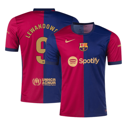 Barcelona Tröja GAVI #6 2024/25 Hemma Röd & Blå