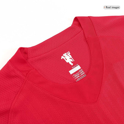 Manchester United Hemmatröja 2007/08 Retro Tröja-6
