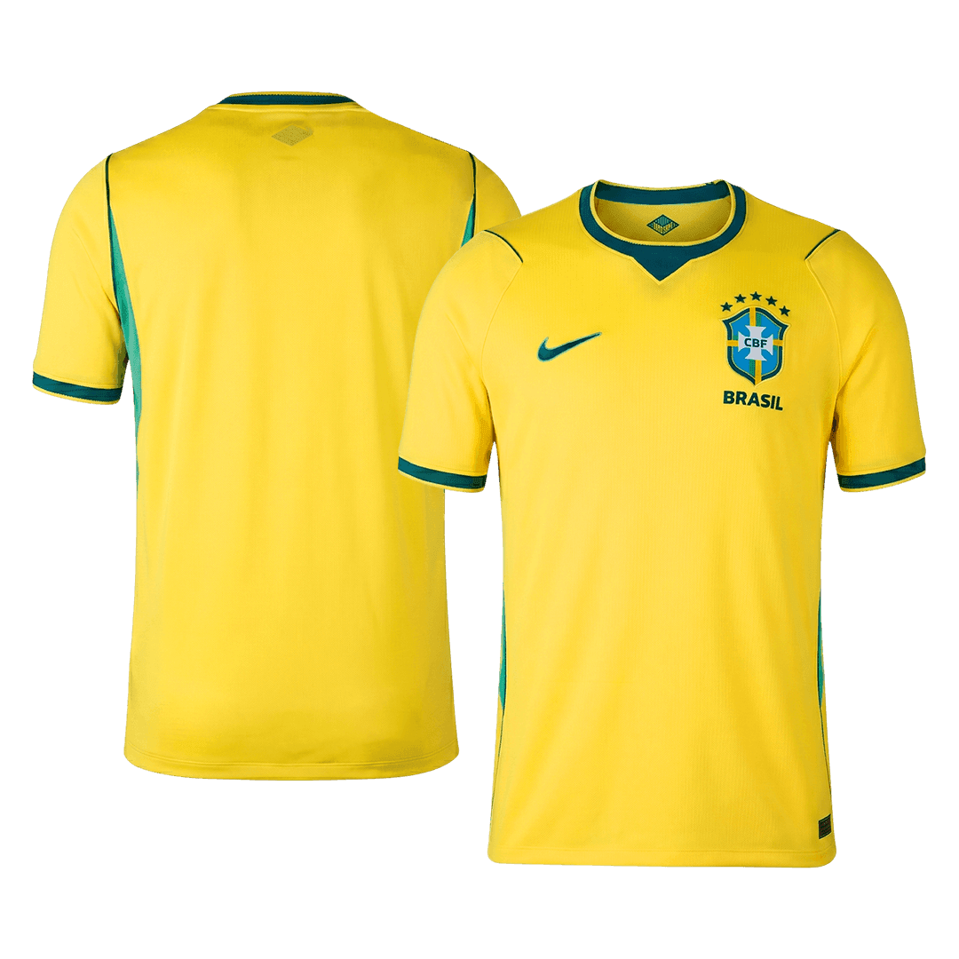 Brasilien Tröja 2026 Hemma Gul