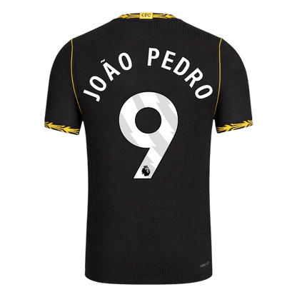 Chelsea Tröja JOÃO PEDRO #9 2026/27 Borta Autentisk Balck-3