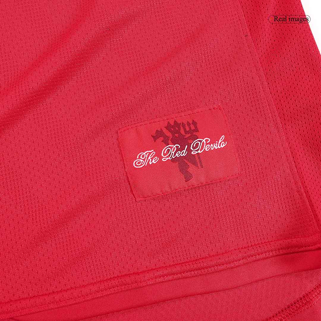 RONALDO #7 Manchester United Hemmatröja 2007/08 Retro Tröja
 Röd