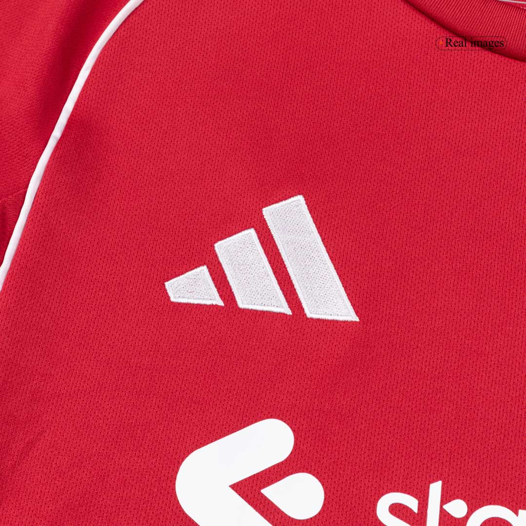 Liverpool Tröja 2025/26 Hemma Långärmad Röd-6