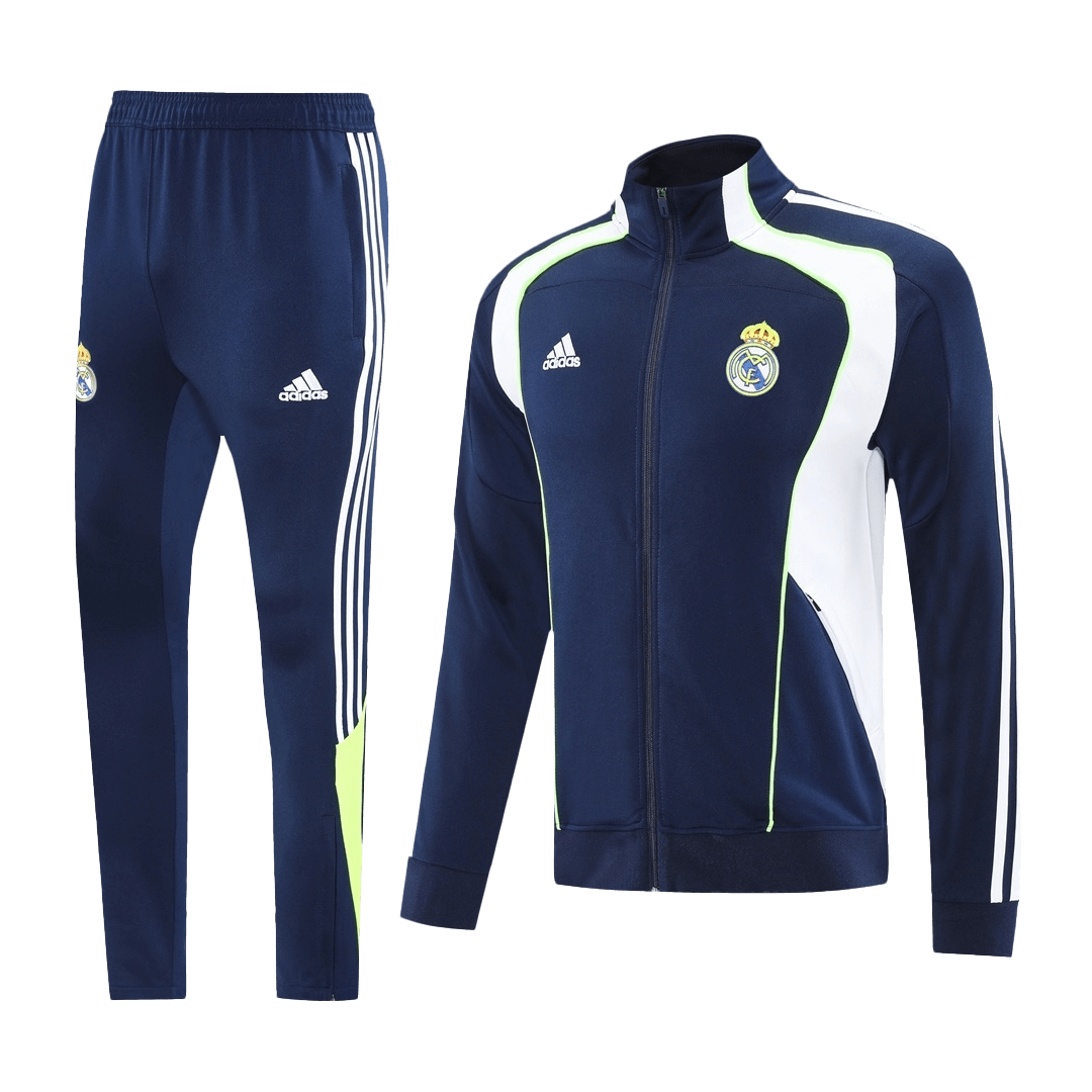 Real Madrid Träningsset (Jacka+Byxor) 2025/26 Mörkblå-18