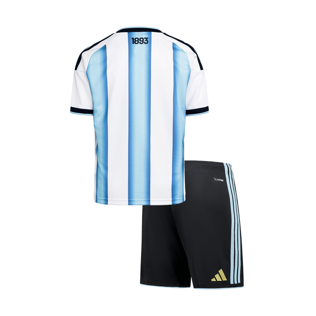 Argentina Tröja 2026 Hemma Blå & Vit Barn Premium-10