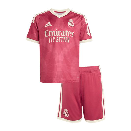 Real Madrid Tröja 2026/27 Tredje Rosa Barn