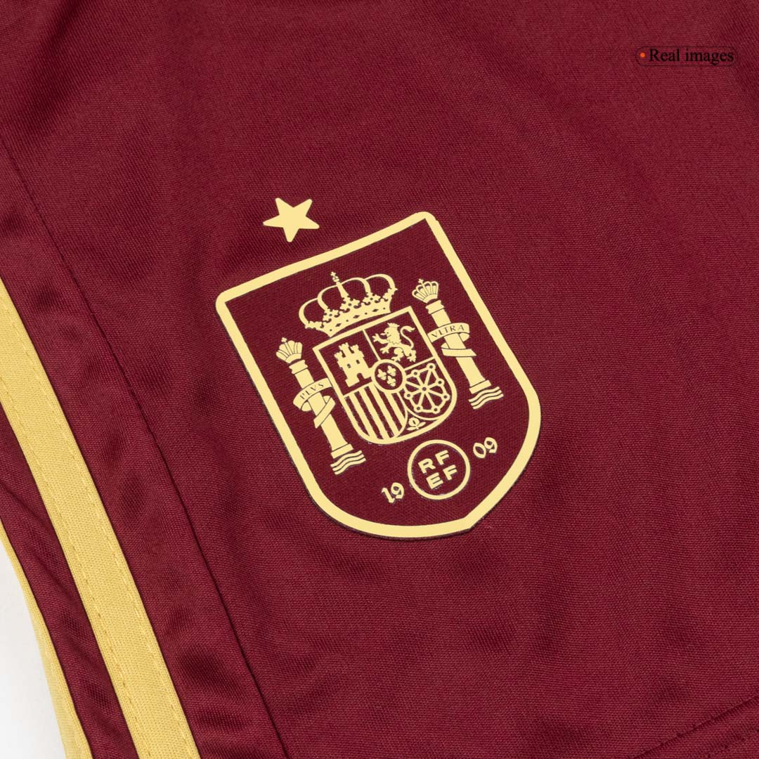 Spanien Tröja 2026 Borta Vit Barn-3