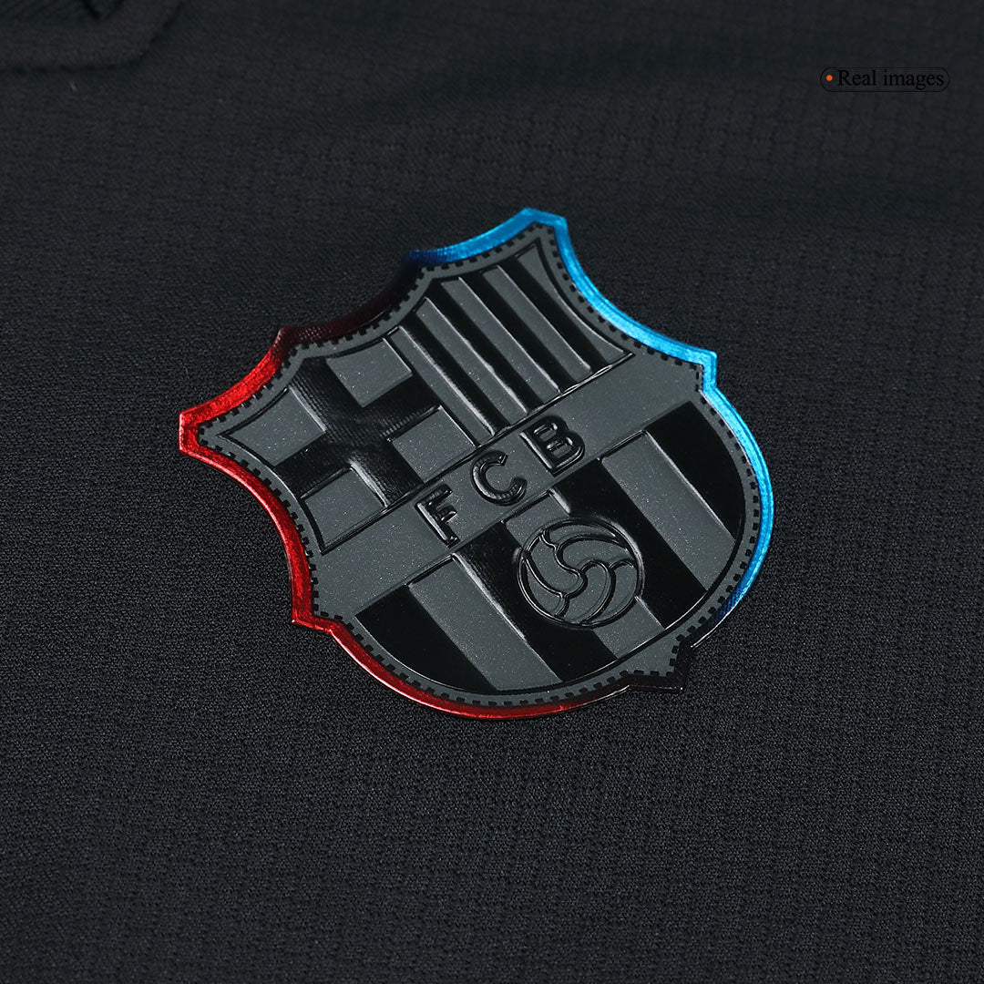 Barcelona Tröja 2024/25 Borta Svart-7