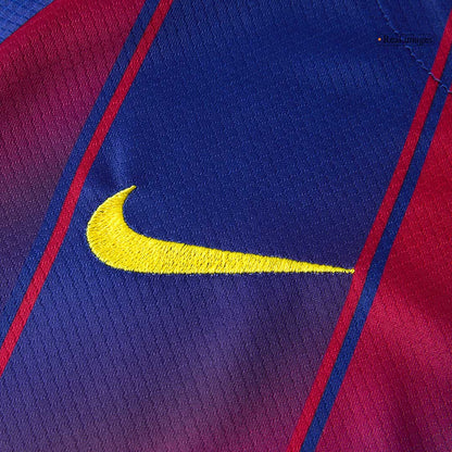 Barcelona Tröja 2025/26 Hemma Röd & Blå Barn Premium-8
