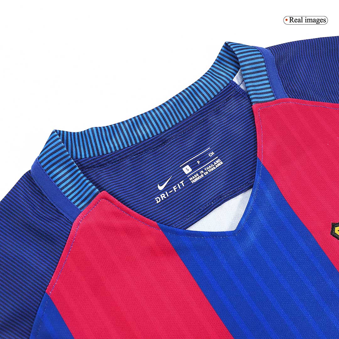 MESSI #10 Barcelona Hemmatröja 2016/17 Retro Tröja
 Röd & Blå