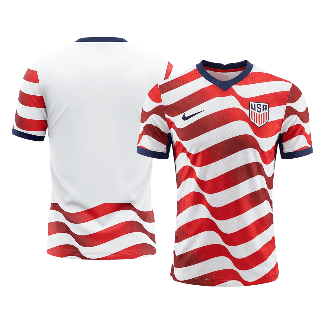 USA Tröja 2026 Hemma Röd & Vit-8