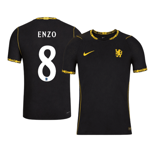 Chelsea Tröja ENZO #8 2026/27 Borta Autentisk Balck - UCL
