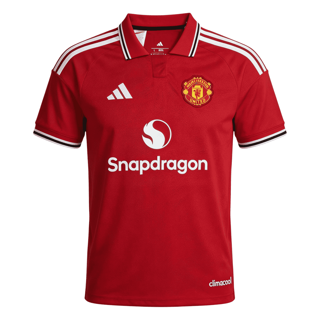 Manchester United Tröja B.FERNANDES #8 2026/27 Hemma Röd - UCL