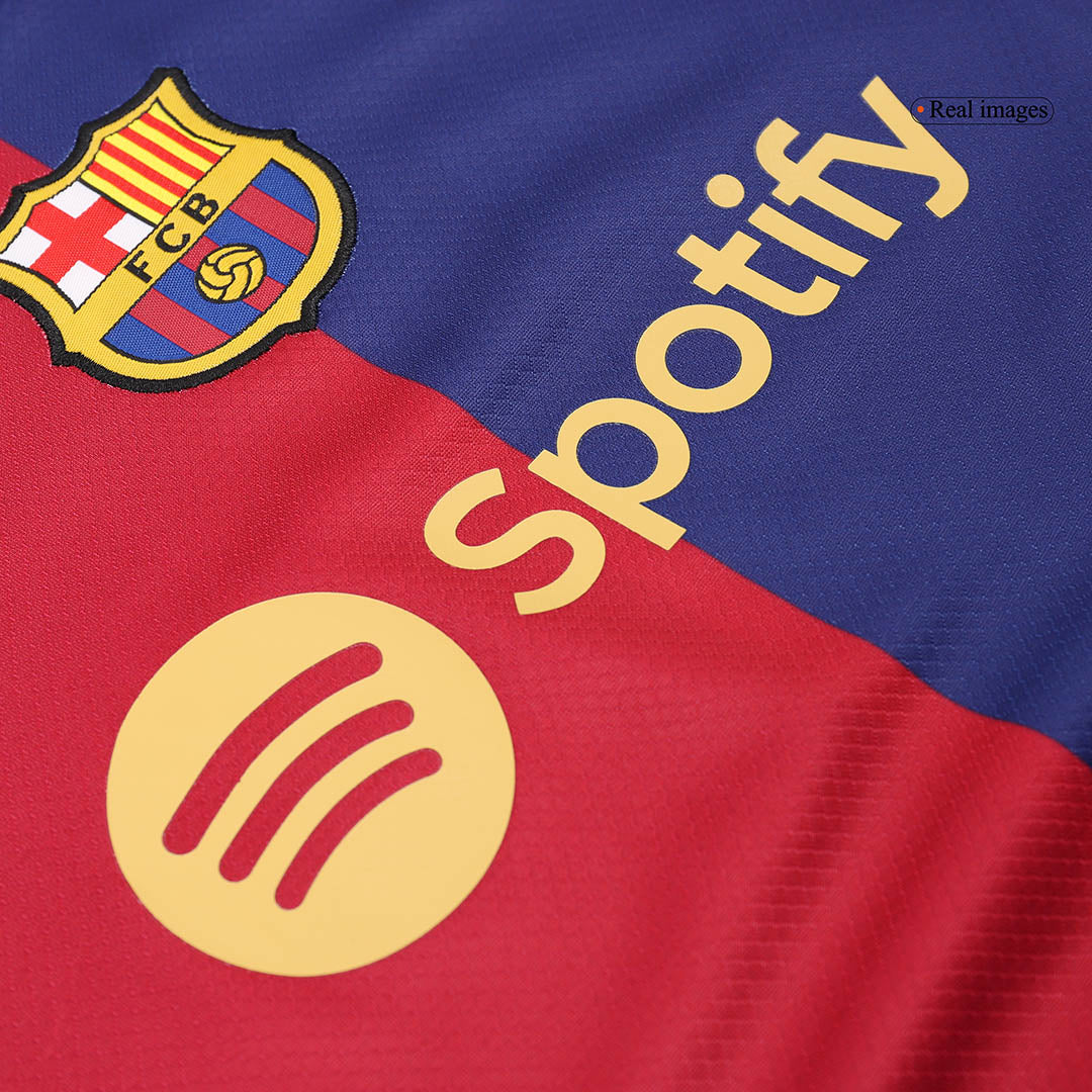 Barcelona Tröja 2024/25 Hemma Röd & Blå Barn