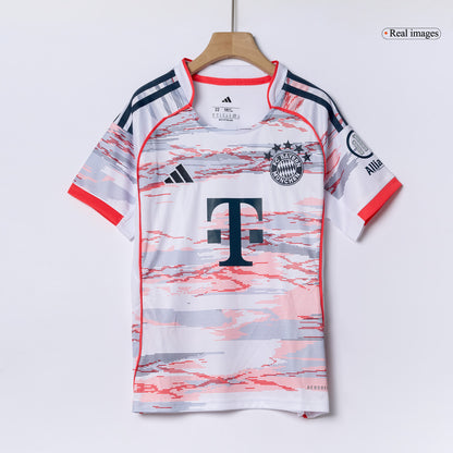 Bayern Munich Tröja 2025/26 Borta Vit Barn-15
