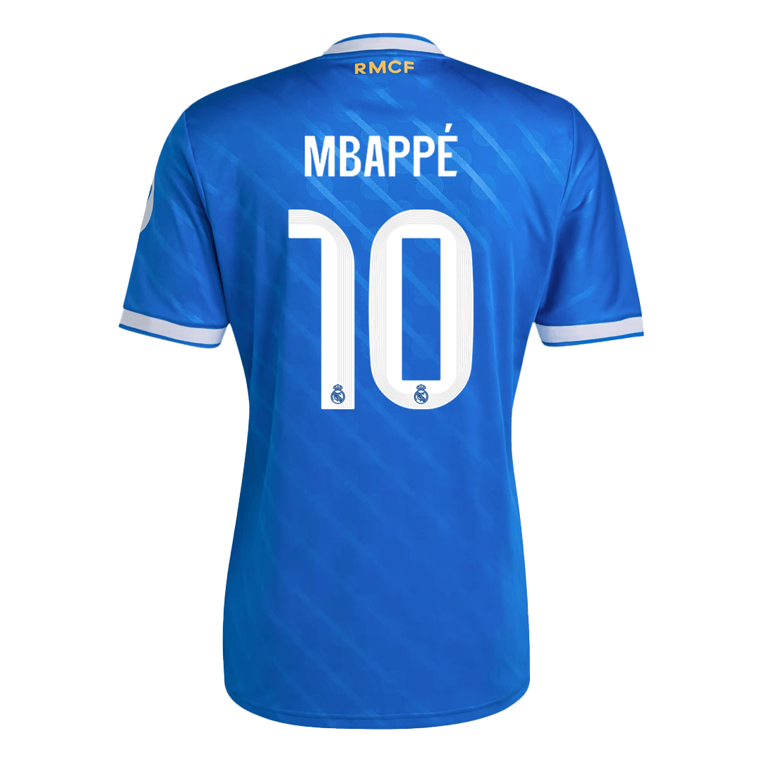 Real Madrid Tröja MBAPPÉ #10 2025/26 Tredje Blå-9