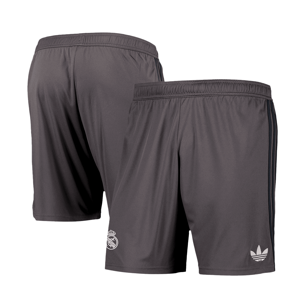 Real Madrid Shorts 2024/25 Tredje Grå-9