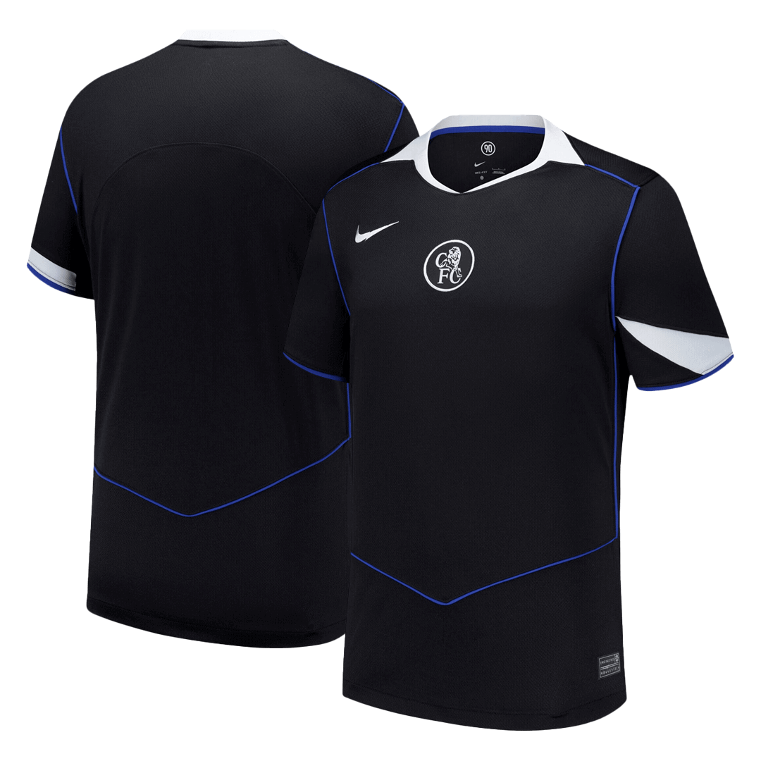 Chelsea Tröja 2025/26 Tredje Svart-7