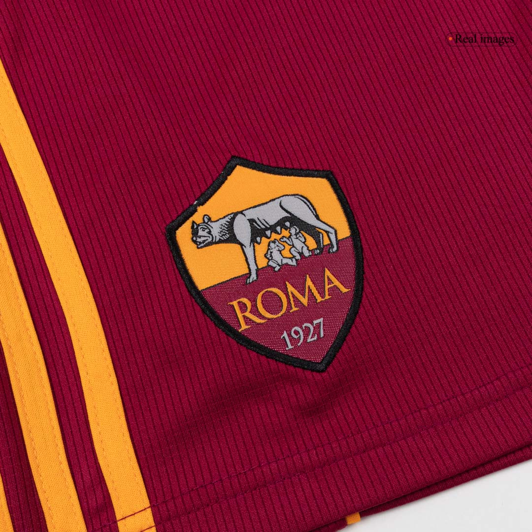 Roma Shorts 2025/26 Hemma Röd-4