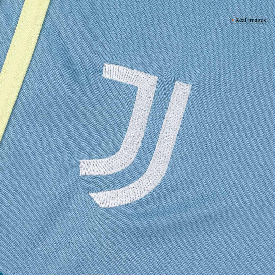 Juventus Tröja 2025/26 Borta Blå Barn-3