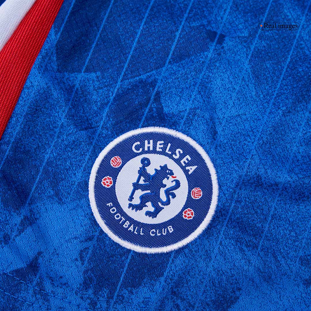 Chelsea Tröja 2025/26 Hemma Blå Barn-3