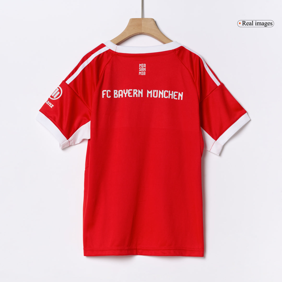 Bayern Munich Tröja 2025/26 Hemma Röd Barn