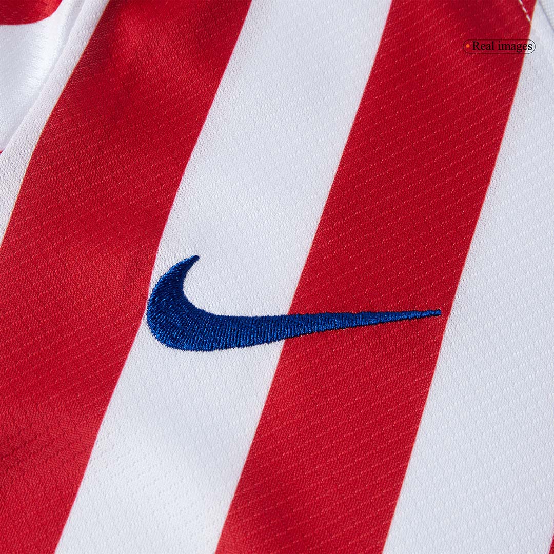 Atletico Madrid Tröja 2025/26 Hemma Röd & Vit Barn