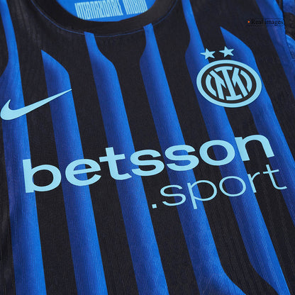 Inter Milan Tröja LAUTARO #10 2025/26 Hemma Autentisk Blå och svart-7