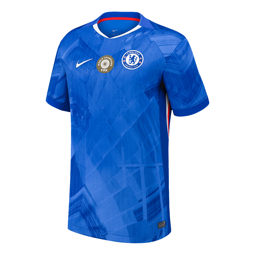WORLD CHAMPIONS #25 Chelsea Tröja 2025/26 Hemma Premium Blå-2