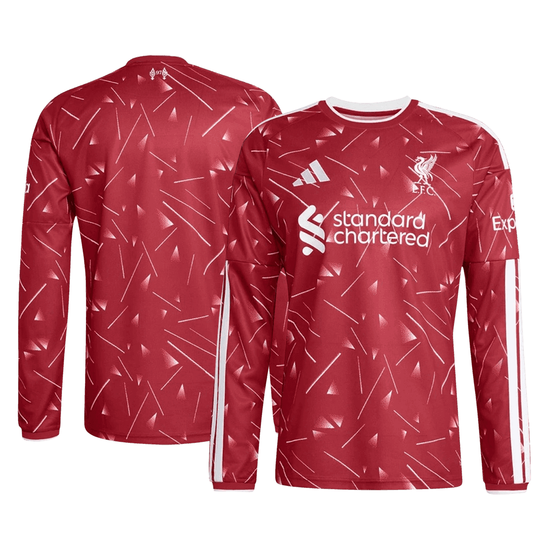 Liverpool Tröja 2026/27 Hemma Långärmad Röd-2