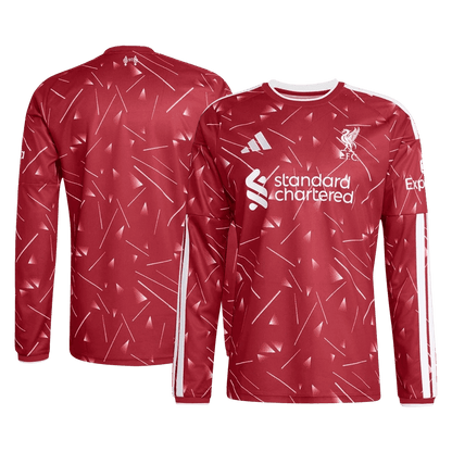 Liverpool Tröja 2026/27 Hemma Långärmad Röd-2