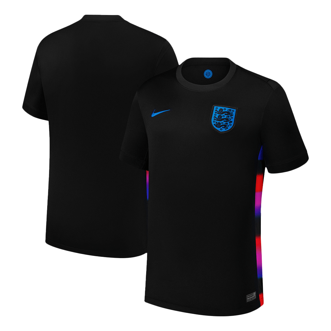 England Tröja Euro 2025 Borta Svart-9