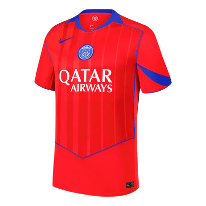 PSG Tröja VITINHA #17 2025/26 Tredje Röd-9