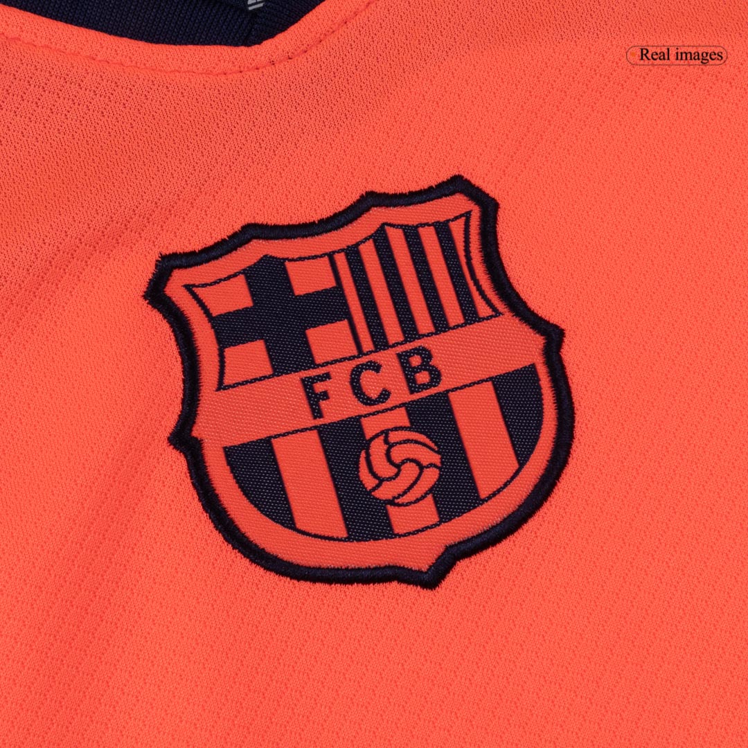 Barcelona Tröja 2025/26 Tredje Orange Barn