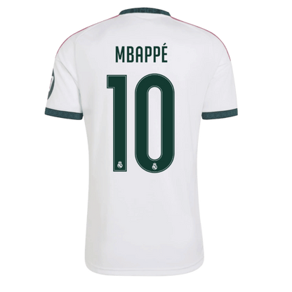 Real Madrid Tröja MBAPPÉ #10 2026/27 Hemma Autentisk Vit-3