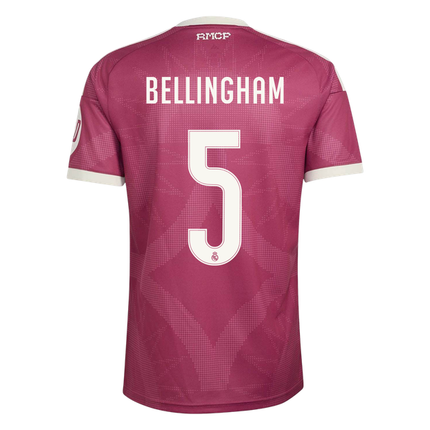 Real Madrid Tröja BELLINGHAM #5 2026/27 Third Röd-3