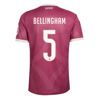 Real Madrid Tröja BELLINGHAM #5 2026/27 Third Röd-3