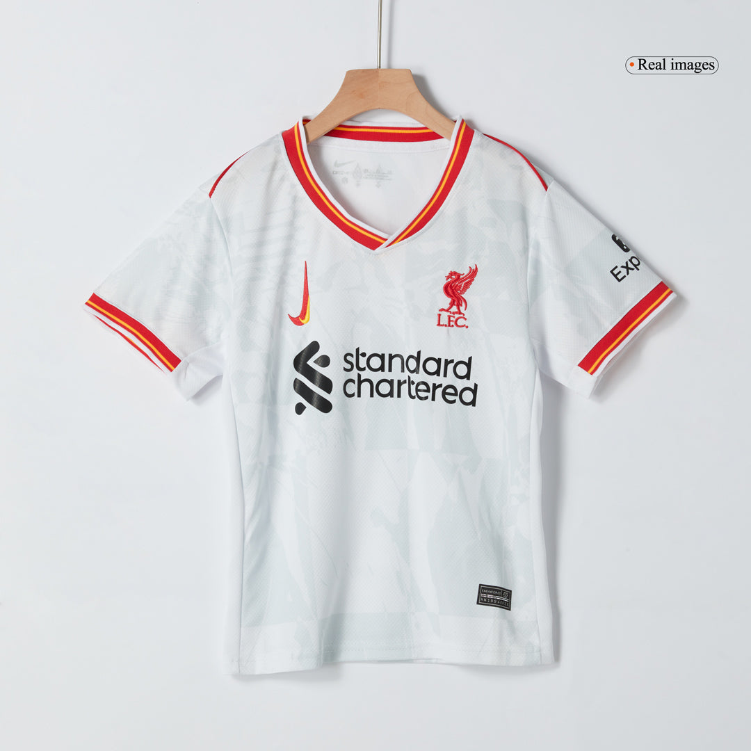 Liverpool Tröja 2024/25 Tredje Vit Barn