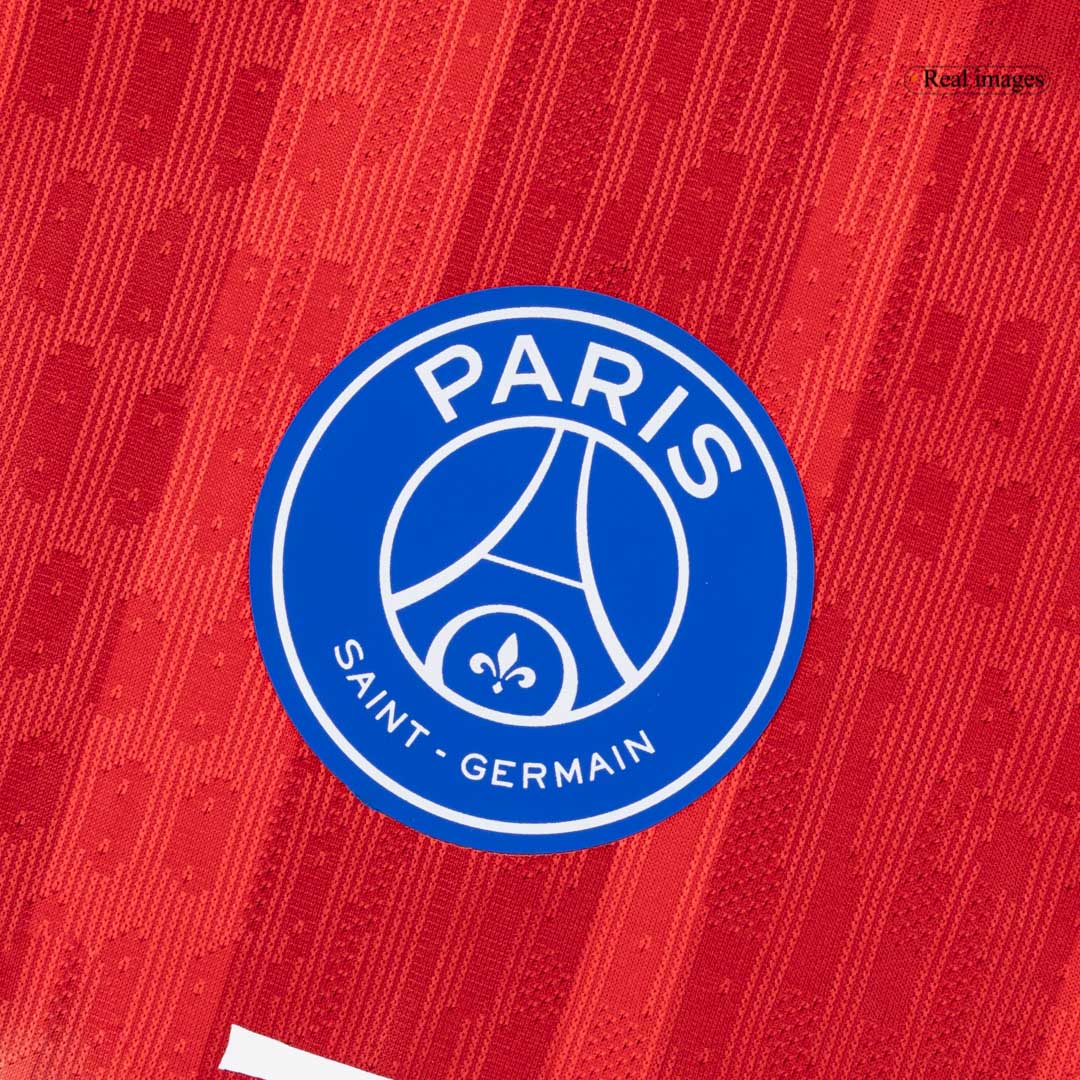 PSG Tröja O.DEMBÉLÉ #10 2025/26 Tredje Röd-7
