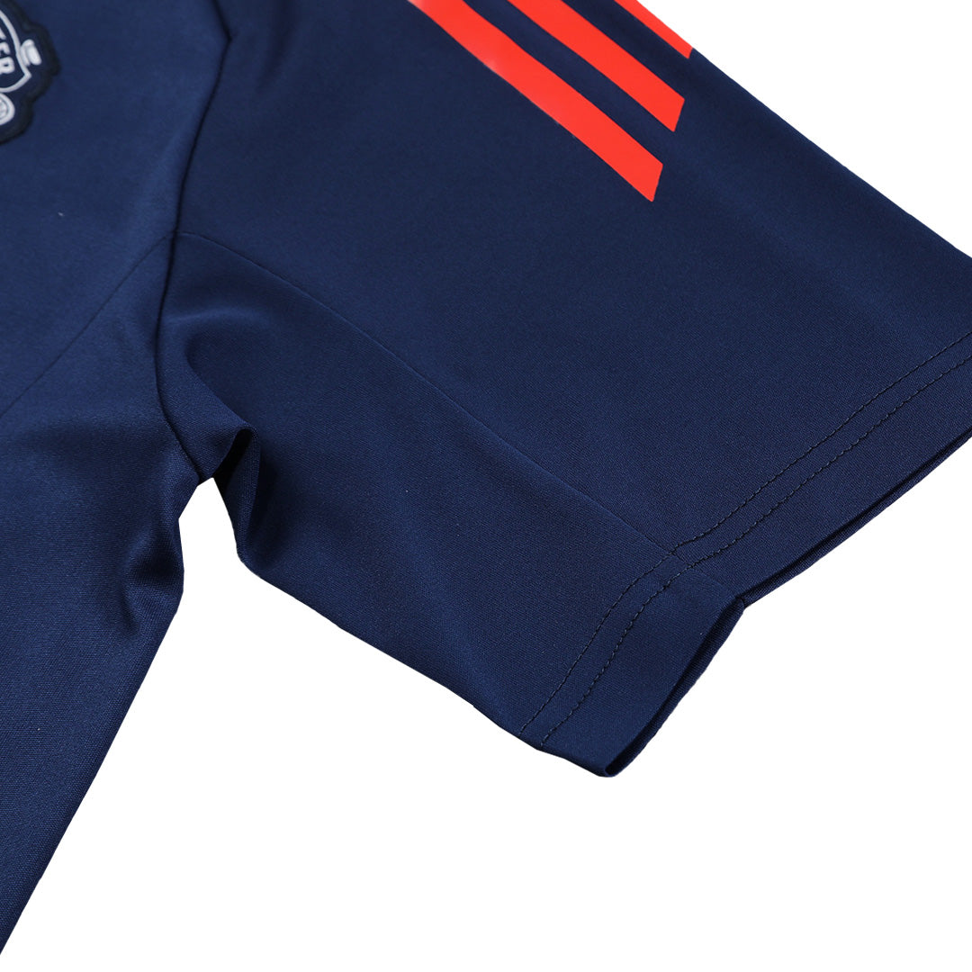 Manchester United Tröja 2024/25 Före match Mörkblå