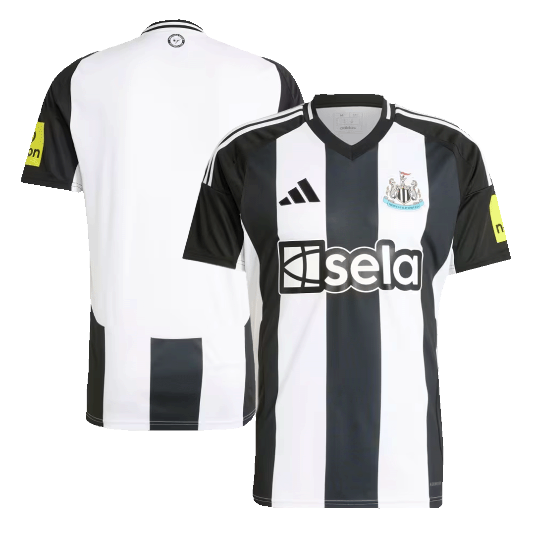 Newcastle United Tröja 2024/25 Hemma Svart & Vitt-13