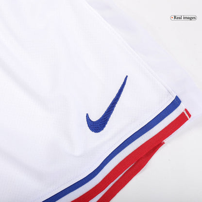 Frankrike Shorts Euro 2024 Hemma Vit-3