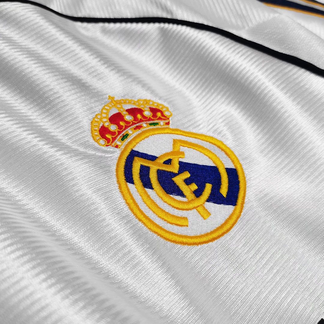 RAUL #7 Real Madrid Hemmatröja 1999/00 Retro Tröja
 Vit